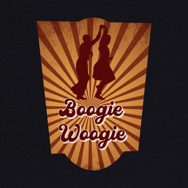 Boogie Woogie Retro Design by echopark12